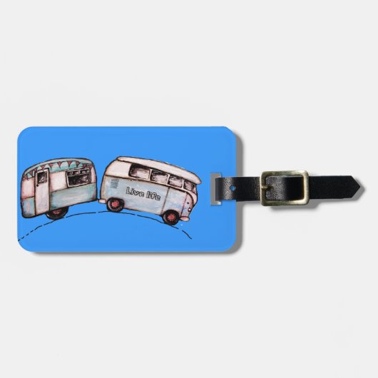 Der Feiertag Gepäckanhänger (Vorderseite horizontal)
