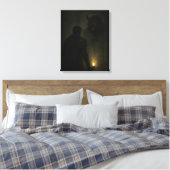 Der Feind in dir – Leinwand-Kunstprint Leinwanddruck (Insitu (Schlafzimmer))