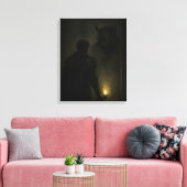 Der Feind in dir – Leinwand-Kunstprint Leinwanddruck (Insitu (Wohnzimmer))