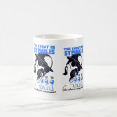 Der Feind ist Syphilis Kaffeetasse (Mittel)