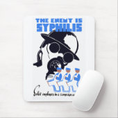 Der Feind ist Syphilis Mousepad (Mit Mouse)