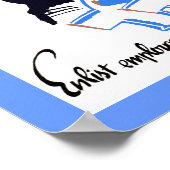 Der Feind ist Syphilis Poster (Ecke)