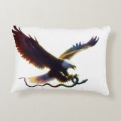 Der Feind und die Beute" Dekokissen (Rückseite)