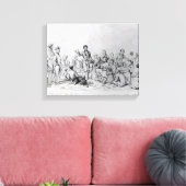 Der Feldprediger, 1837 Leinwanddruck (Insitu (Wohnzimmer))