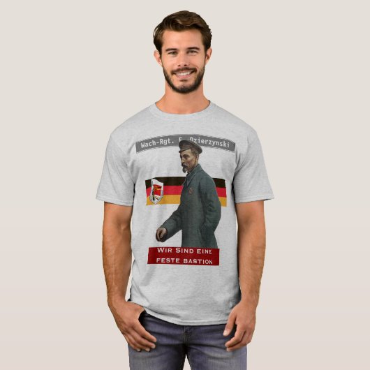 Der Felix Dzerzhinsky schützt Regiment T-Shirt (Vorne ganz)
