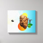 Der Fels unserer Existenz Leinwanddruck (Vorderseite)