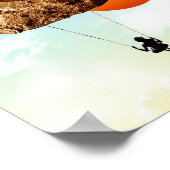 Der Fels unserer Existenz Poster (Ecke)