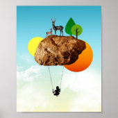 Der Fels unserer Existenz Poster (Vorne)