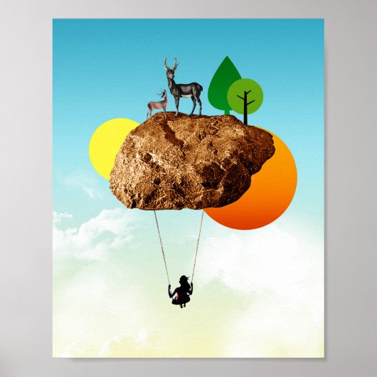 Der Fels unserer Existenz Poster (Vorne)