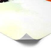 Der Fels unserer Existenz Poster (Ecke)