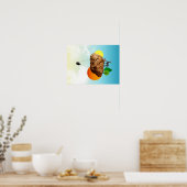 Der Fels unserer Existenz Poster (Küche)