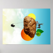 Der Fels unserer Existenz Poster (Vorne)