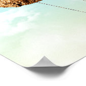 Der Fels unserer Existenz Poster (Ecke)