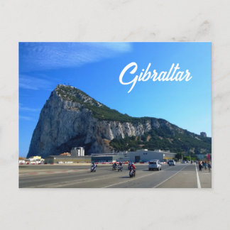 Der Fels von Gibraltar Postkarte