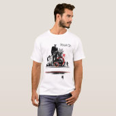 Der Felsen auf T-Shirt (Vorne ganz)