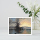 Der Felsen der Rettung, 1837 (Öl auf Leinwand) Postkarte (Stehend Vorderseite)