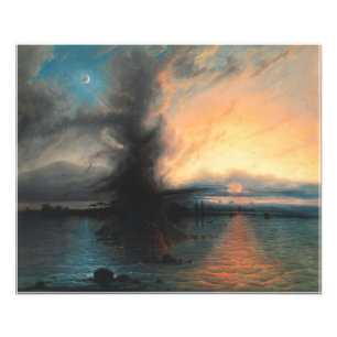 Der Felsen der Rettung (1837) von Samuel Colman Fotodruck
