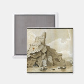 Der Felsen von Quang-Yin Magnet (Vorderseite/Rückseite)