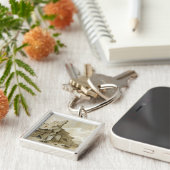 Der Felsen von Quang-Yin Schlüsselanhänger (Seite)