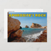 Der Felsen Zypern Zypern-Aphrodite Postkarte (Vorne/Hinten)