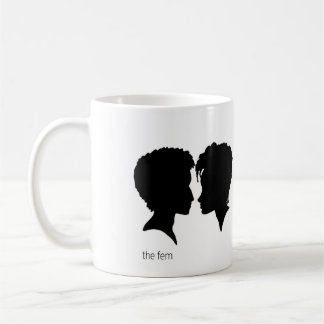 "Der Fem" stütze ich einschließliche Lit-Tasse Kaffeetasse