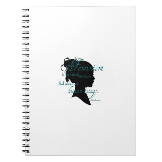 Der Feminismus ist Notizblock (Vorderseite)