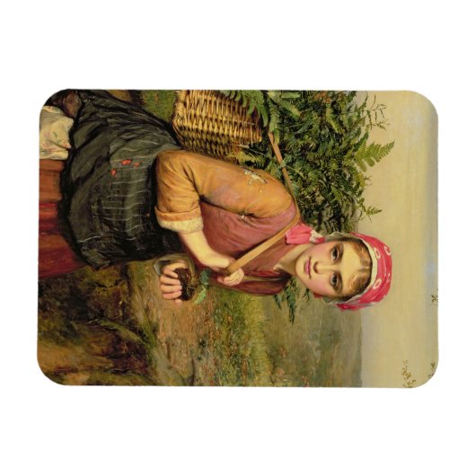 Der Fern Gatherer Magnet (Horizontal)