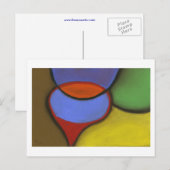 Der Fernseher - Postkarte (Vorne/Hinten)