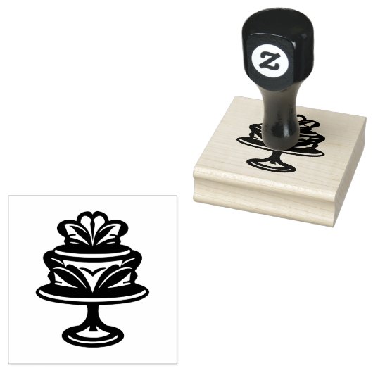der feste Kuchenstempel Gummistempel (Stempel)