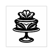 der feste Kuchenstempel Gummistempel (Prägung)