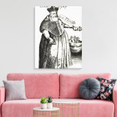 Der Fettbischof Leinwanddruck (Insitu (Wohnzimmer))