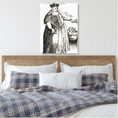 Der Fettbischof Leinwanddruck (Insitu (Schlafzimmer))