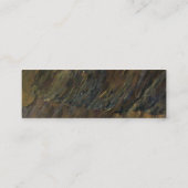 Der Feuer-Opal Mini Visitenkarte (Rückseite)