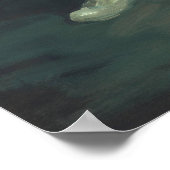 Der Feuerboss - George Luks Fine Art Poster (Ecke)