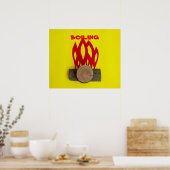 DER FEUERSCHLAG POSTER (Küche)