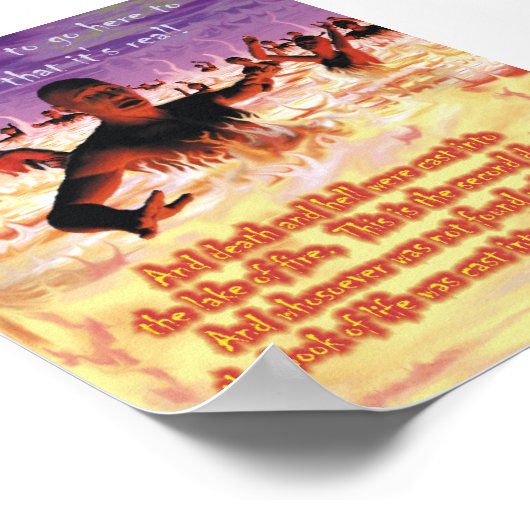 Der Feuersee! Poster (Ecke)