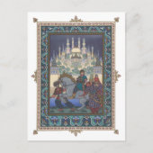 Der Feuervogel: Tsarewitsch Iwan am Pferd Postkarte (Vorderseite)