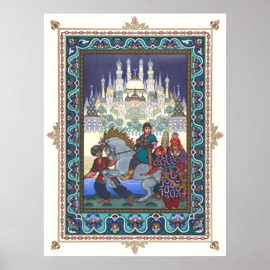 Der Feuervogel von Boris Zvorykin Poster (Vorne)