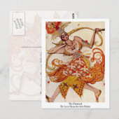 Der Feuervogel von Leon Samoilovitch Bakst Postkarte (Vorne/Hinten)