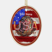 Der Feuerwehrmann erinnert sich an den Fall Keramik Ornament (Rechts)