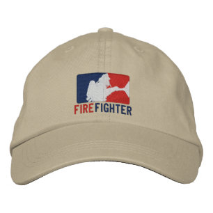Der Feuerwehrmann-Stickerei Bestickte Kappe