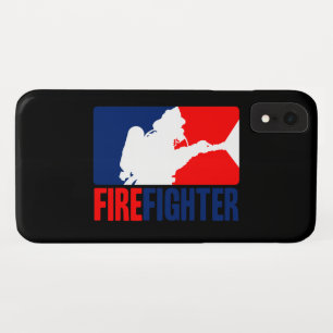Der Feuerwehrmann strahlt rot und blau aus Case-Mate iPhone Hülle