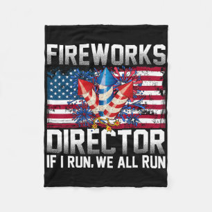Der Feuerwerksdirektor, den ich leite, führt Sie z Fleecedecke