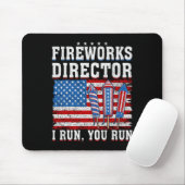 Der Feuerwerksdirektor, den ich leite, führt Sie z Mousepad (Mit Mouse)