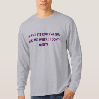 Der Fibromyalgia-T-Shirt der Männer T-Shirt