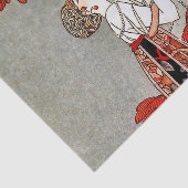 Der fickle Bird von George Barbier Seidenpapier (Ausschnitt)