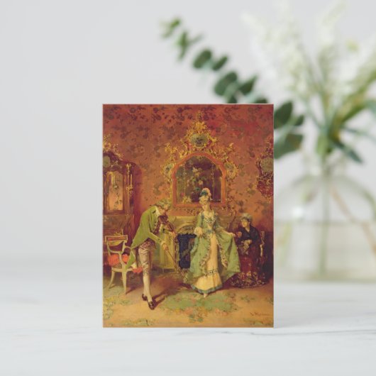 Der Fiedler Postkarte (Stehend Vorderseite)