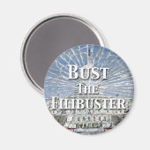 Der Filibuster Magnet (Vorderseite/Rückseite)