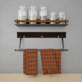 Der Filter Blumenrot des Squire Manipur Mandala Geschirrtuch