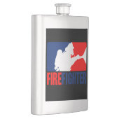 Der Firefighter-Headliner in Tri-Farben Flachmann (Rechts)